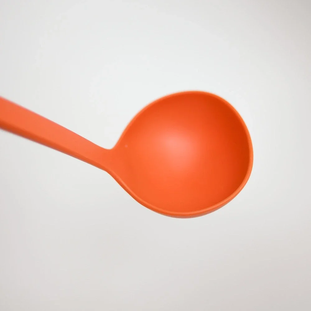 Hitze-beständig Ladle Orange Kitchen‎ Utensil Heat Resistant 410°F (210°C) Retro